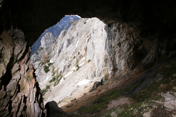 Riesig, steil, aber nach 60m aus. F: E. Herrmann Riesig, steil, aber nach 60m aus. F: E. Herrmann